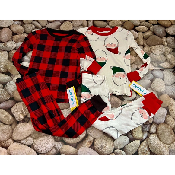 NWT CARTERS WINTER PJ BUNDLE-3T - Picture 2 of 11